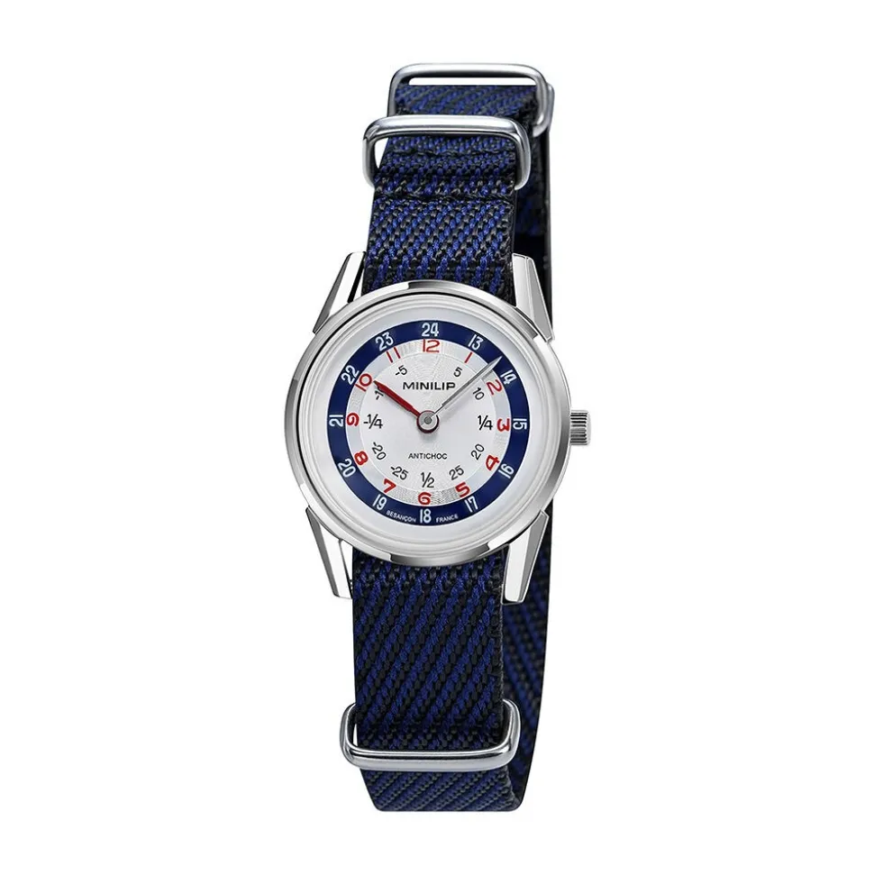 Montre Lip Mini Argenté