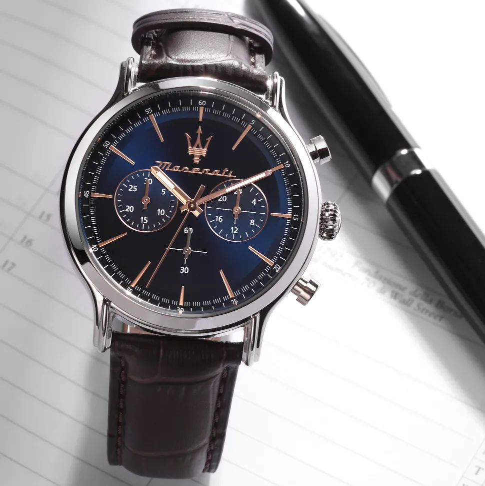 Montre Maserati Epoca Bleu