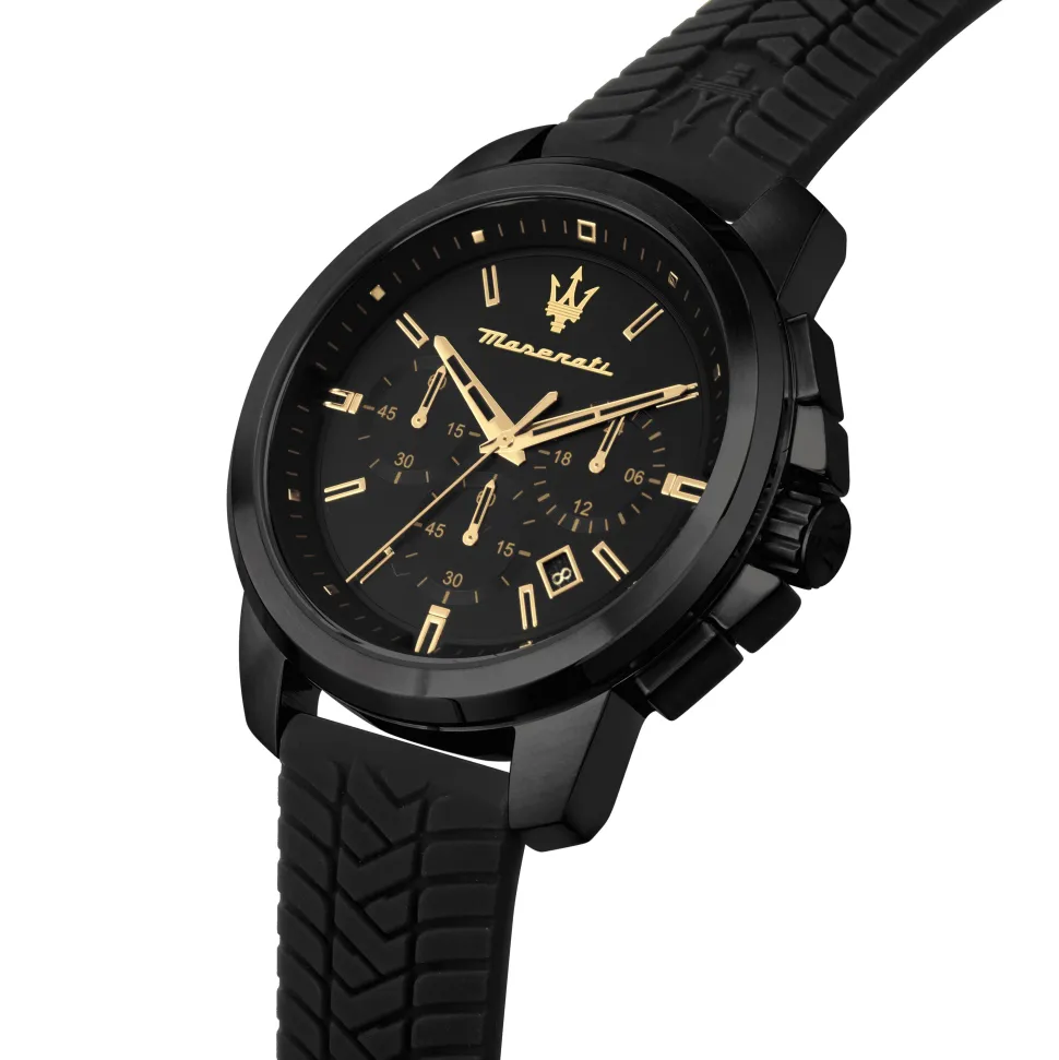 Montre Maserati Successo Chrono Noir