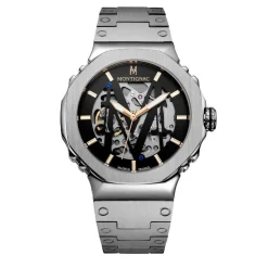 Montre Montignac Octagon Automatique Noir