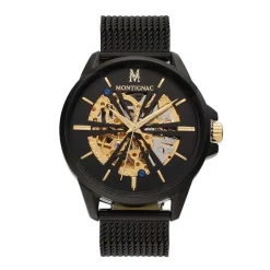Montre Montignac Round Automatique Noir