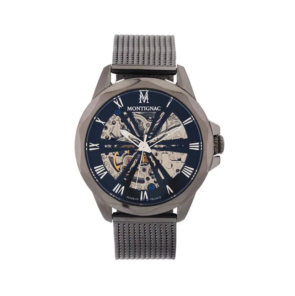 Montre Montignac Round Automatique Noir