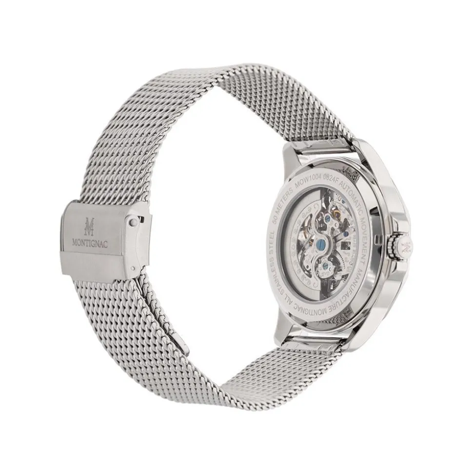 Montre Montignac Round Automatique Noir