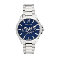 Montre Montignac Round Multifonction Bleu