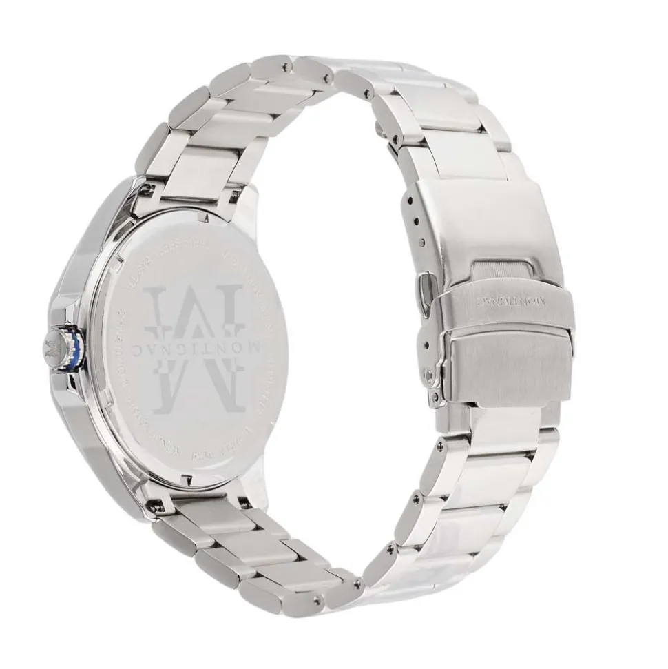 Montre Montignac Round Multifonction Bleu