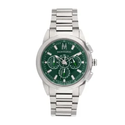 Montre Montignac Round Multifonction Vert