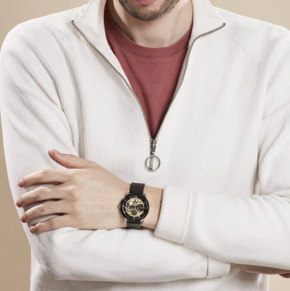 Montre Montignac Round Noir