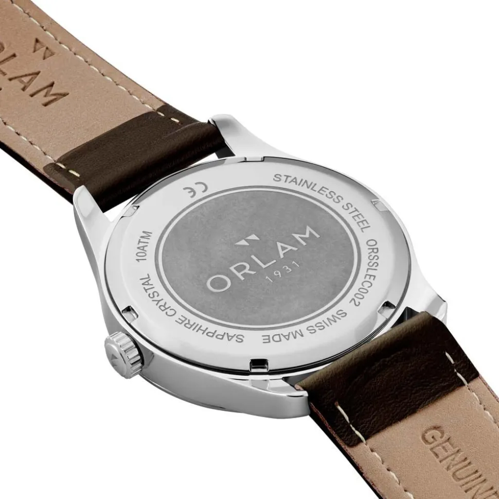 Montre Orlam Echo Argenté