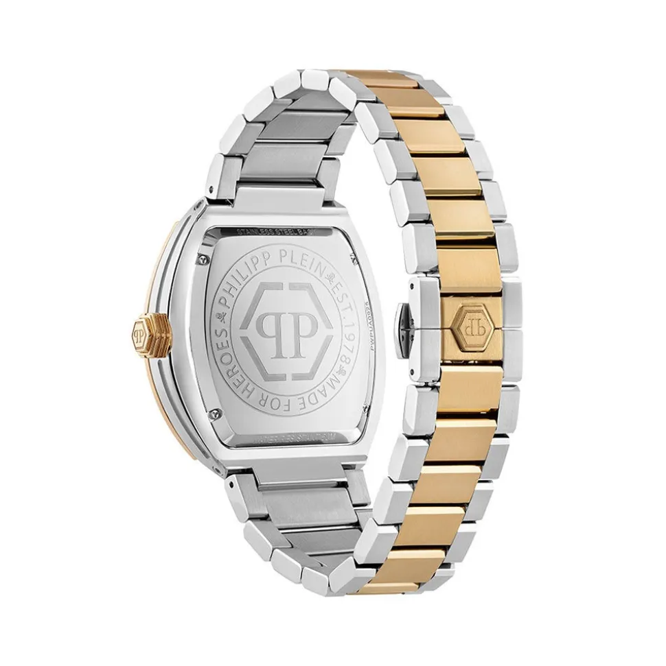 Montre Philipp Plein Hexagon Phantom Argenté