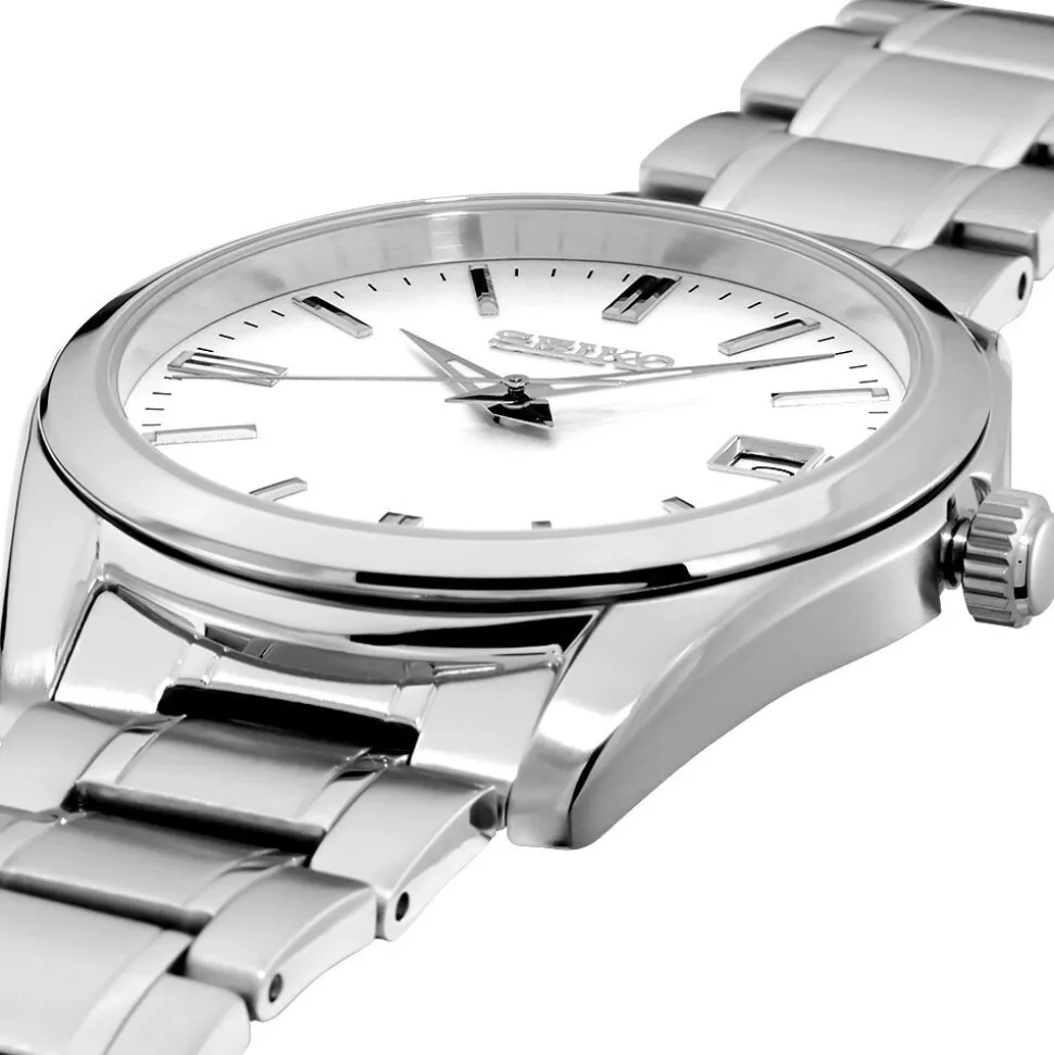Montre Seiko Classique Blanc