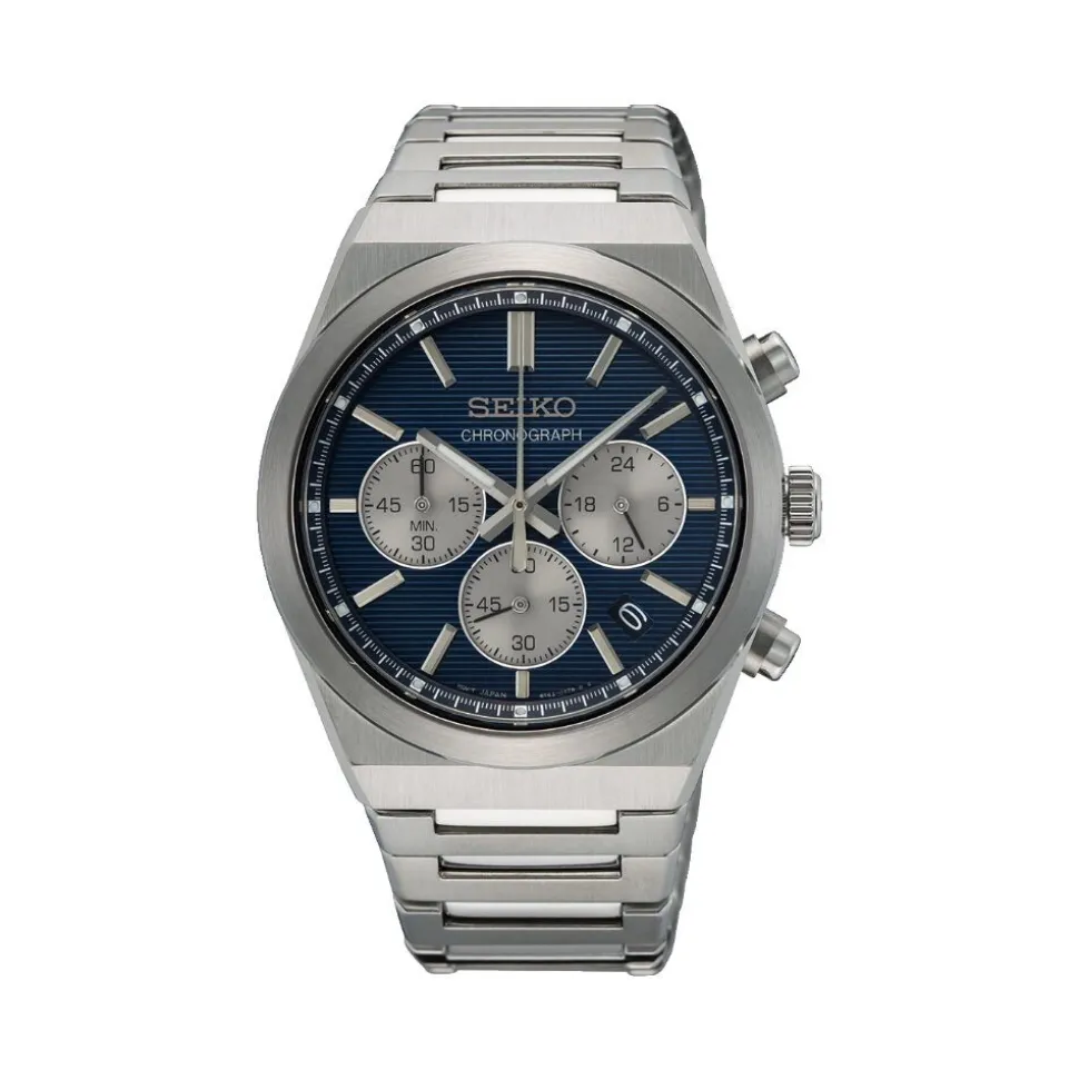 Montre Seiko Classique Bleu