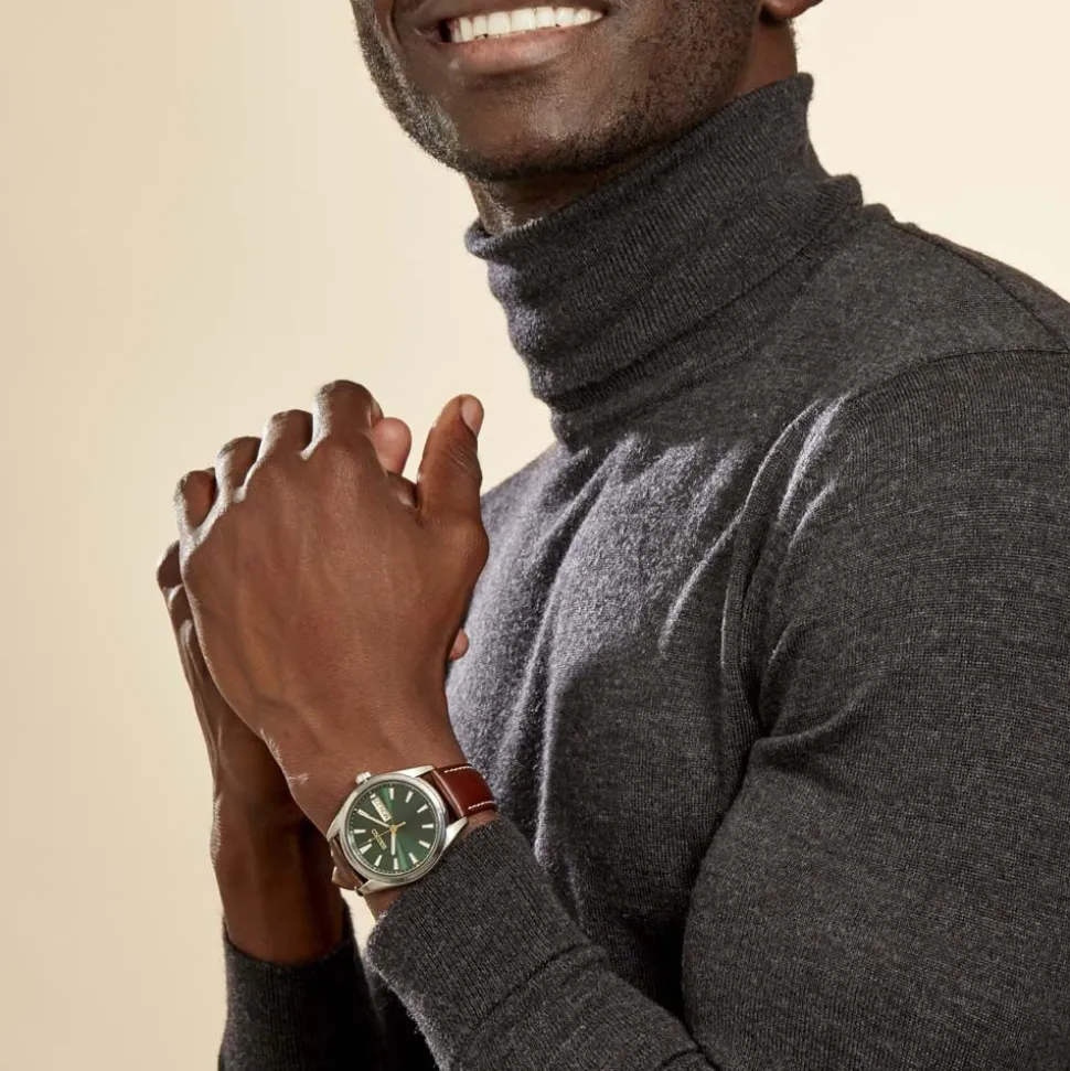 Montre Seiko Classique Vert Foncé