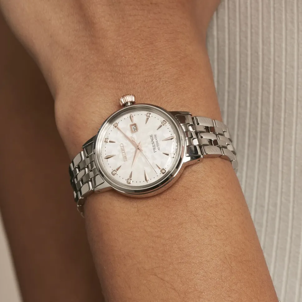Montre Seiko Presage Cocktail Rose