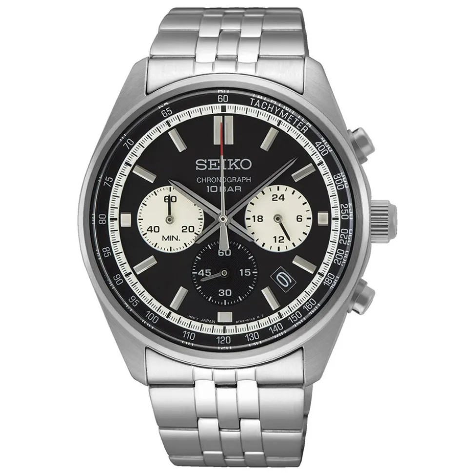 Montre Seiko Sport Bicolore Blanc / Noir