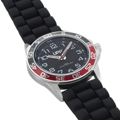 Montre Upp Axel Noir Et Rouge