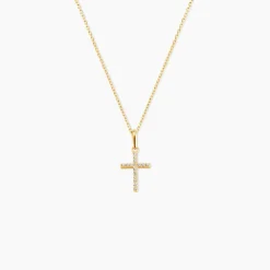 Marc Orian Bijoux Zirconium|Pendentifs > Pendentif Allen Or Jaune Oxyde De Zirconium