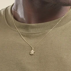 Marc Orian Pendentifs|Bijoux Homme > Pendentif Ange Endormi Or Jaune