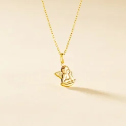 Marc Orian Pendentifs|Bijoux Homme > Pendentif Ange Endormi Or Jaune
