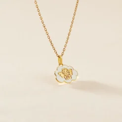 Marc Orian Pendentifs|Pendentifs Personnalisés > Pendentif Ange Nuage Or Jaune