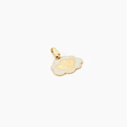 Marc Orian Pendentifs|Pendentifs Personnalisés > Pendentif Ange Nuage Or Jaune