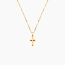 Pendentif Annabel Croix Or Jaune
