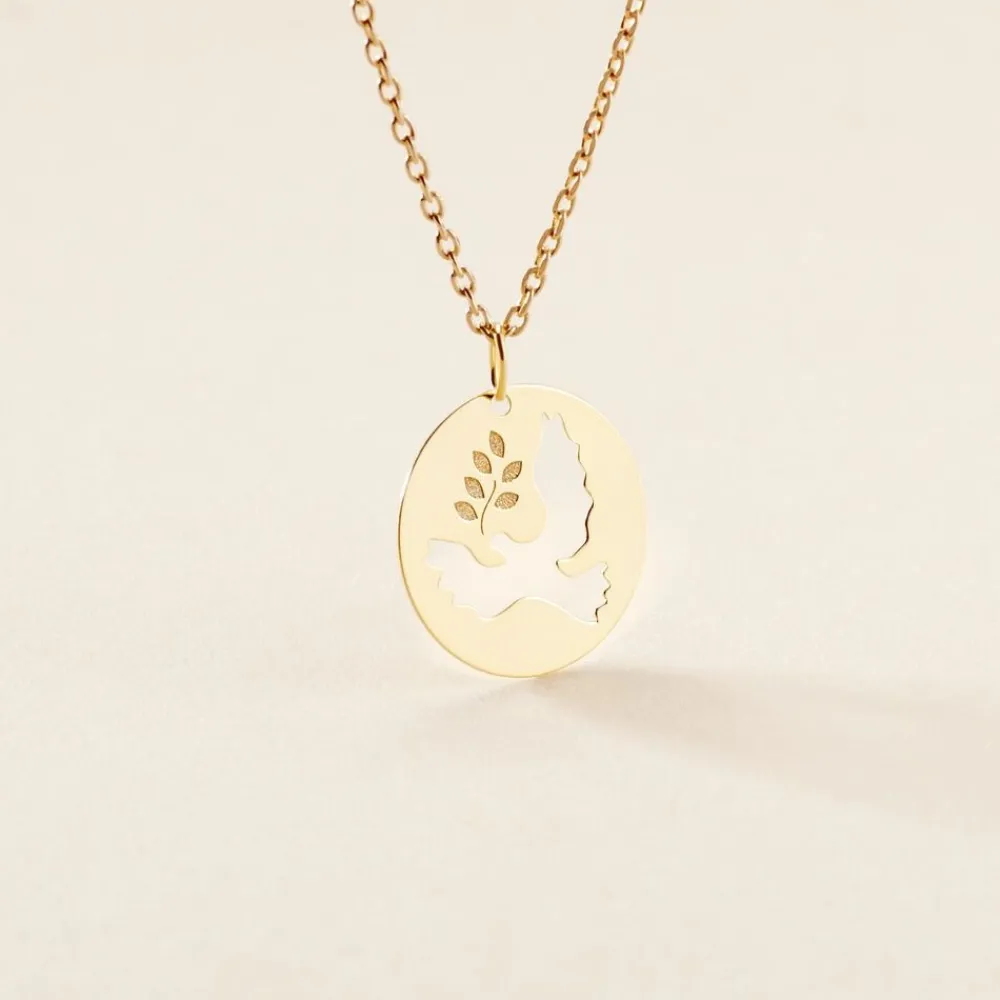 Marc Orian Pendentifs|Bijoux Homme > Pendentif Anny Colombe Or Jaune
