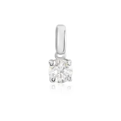 Pendentif Aphrodite Or Blanc Diamant