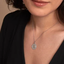 Marc Orian Pendentifs|Pendentifs Personnalisés > Pendentif Ashe Argent Blanc