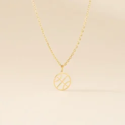 Marc Orian Pendentifs|Pendentifs > Pendentif Aster Or Jaune