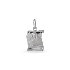 Pendentif Aysenur Argent Blanc