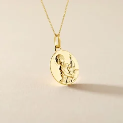 Marc Orian Pendentifs|Bijoux Homme > Pendentif Baptiste Or Jaune