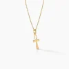 Pendentif Basilissa Croix De Vie Or Jaune