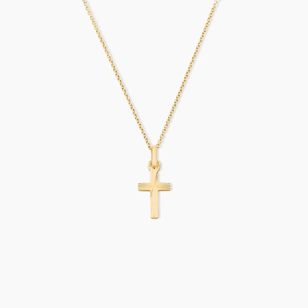 Marc Orian Pendentifs|Cadeaux Communion > Pendentif Bathilde Or Jaune