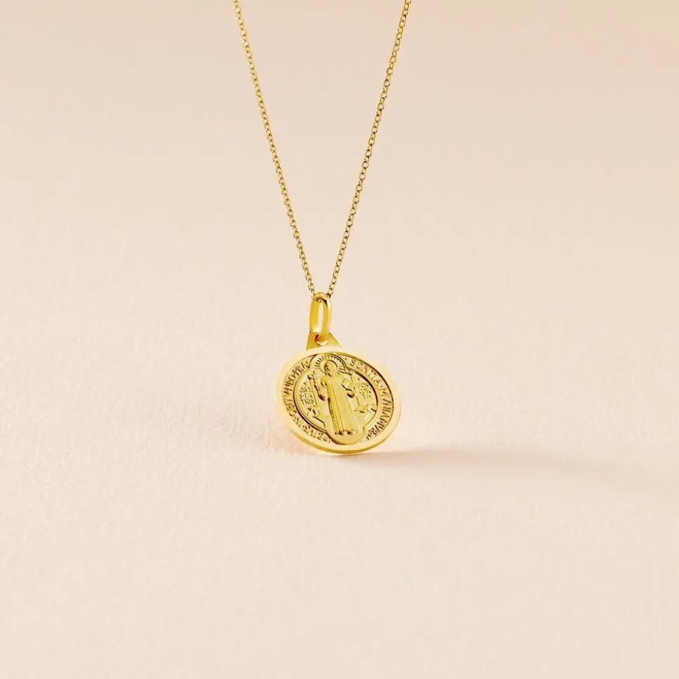 Pendentif Benoit Or Jaune