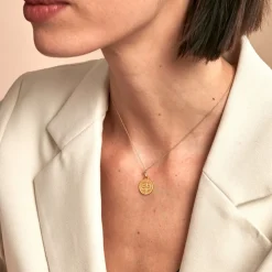 Pendentif Benoit Or Jaune