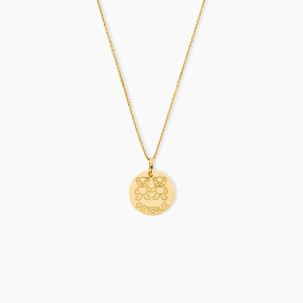 Pendentif Bergonia Zodiaque Or Jaune
