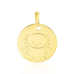Pendentif Bergonia Zodiaque Or Jaune