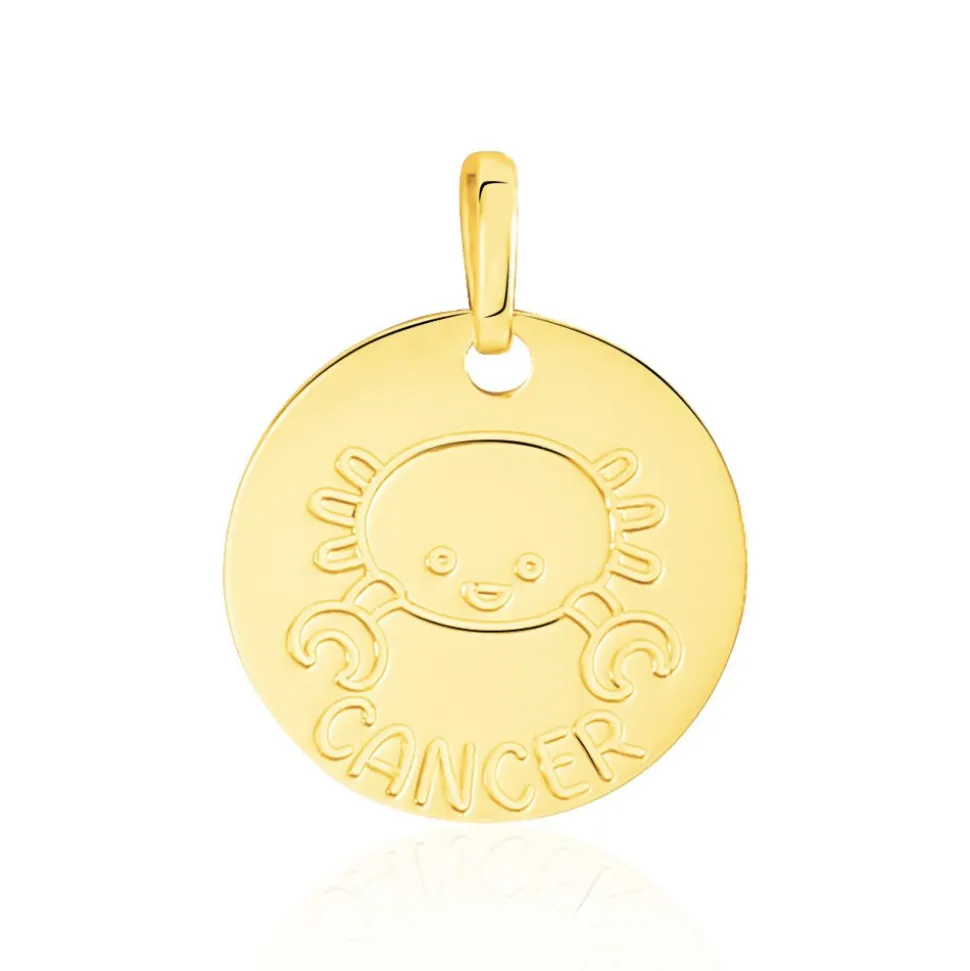 Pendentif Bergonia Zodiaque Or Jaune