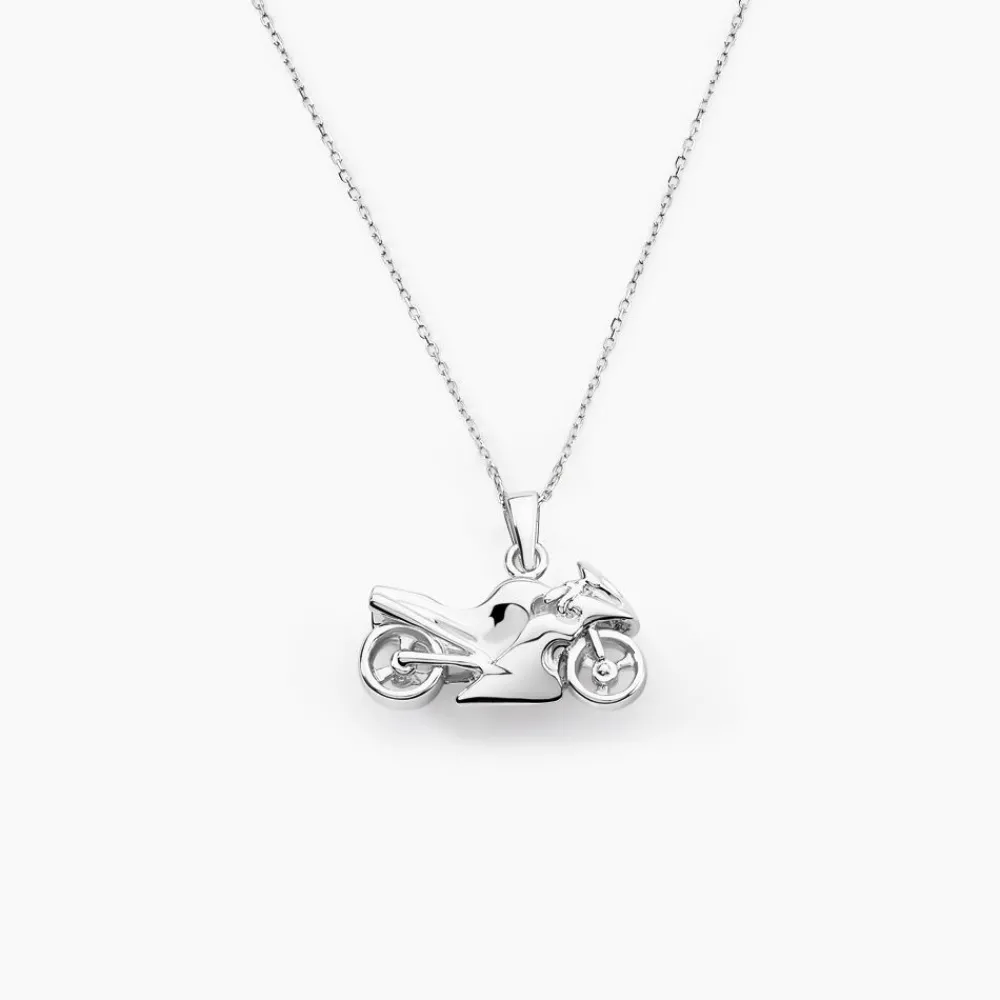 Marc Orian Pendentifs|Bijoux Homme > Pendentif Costanza Argent Blanc