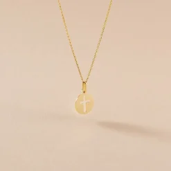 Marc Orian Bijoux Homme|Cadeaux Baptême > Pendentif Crystin Or Jaune