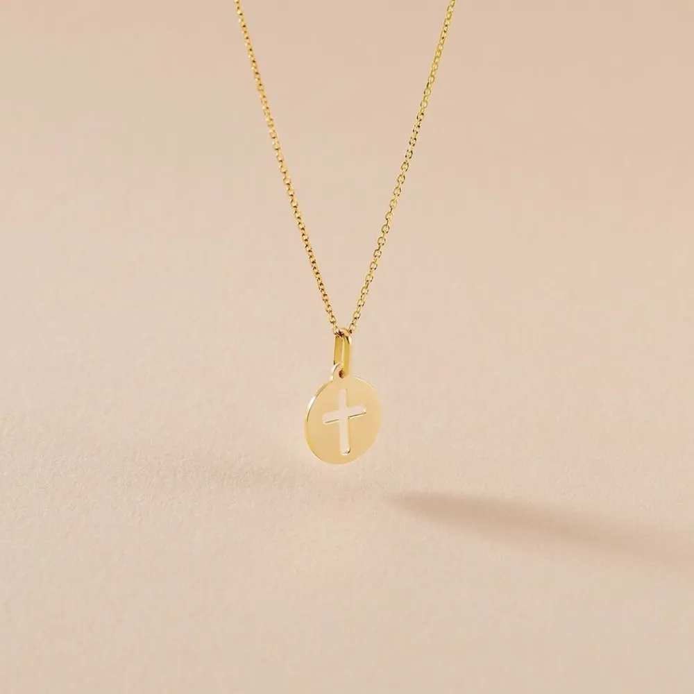 Marc Orian Bijoux Homme|Cadeaux Baptême > Pendentif Crystin Or Jaune