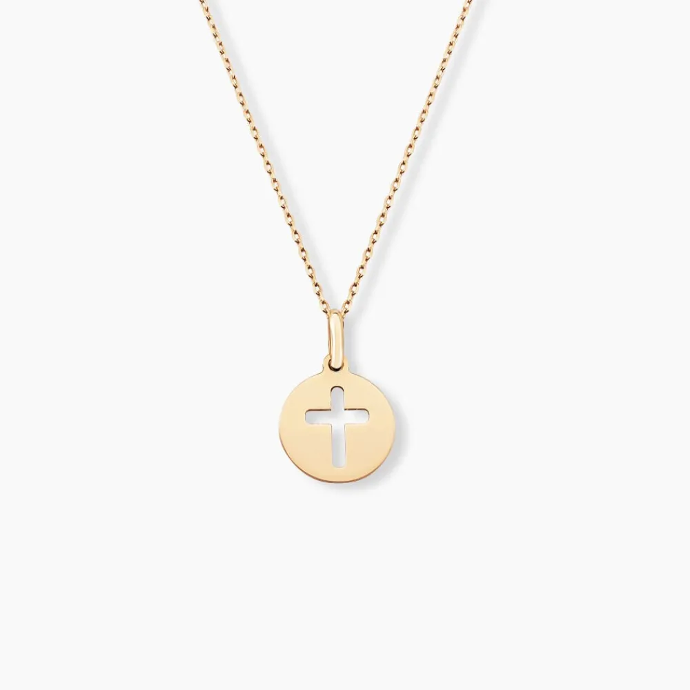 Marc Orian Bijoux Homme|Cadeaux Baptême > Pendentif Crystin Or Jaune