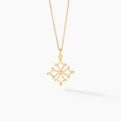 Marc Orian Pendentifs|Bijoux Homme > Pendentif Dajo Croix Occitane Or Jaune