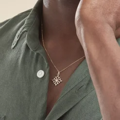 Marc Orian Pendentifs|Bijoux Homme > Pendentif Dajo Croix Occitane Or Jaune