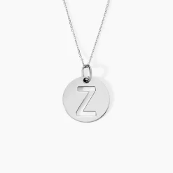 Pendentif Elio Z Argent Blanc