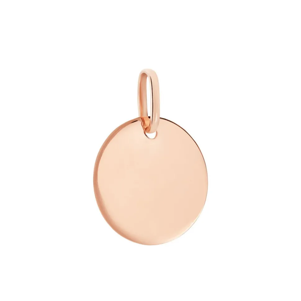 Pendentif Elisandre Argent Rose