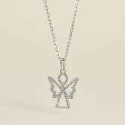 Marc Orian Pendentifs|Pendentifs > Pendentif Estrellita Ange Or Blanc