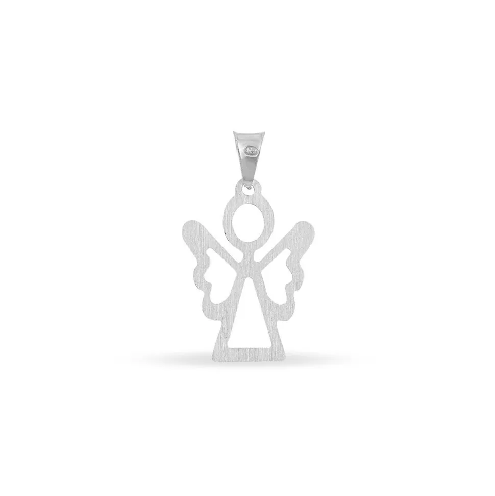Pendentif Estrellita Ange Or Blanc