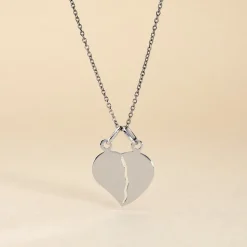 Pendentif Eudocie Or Blanc