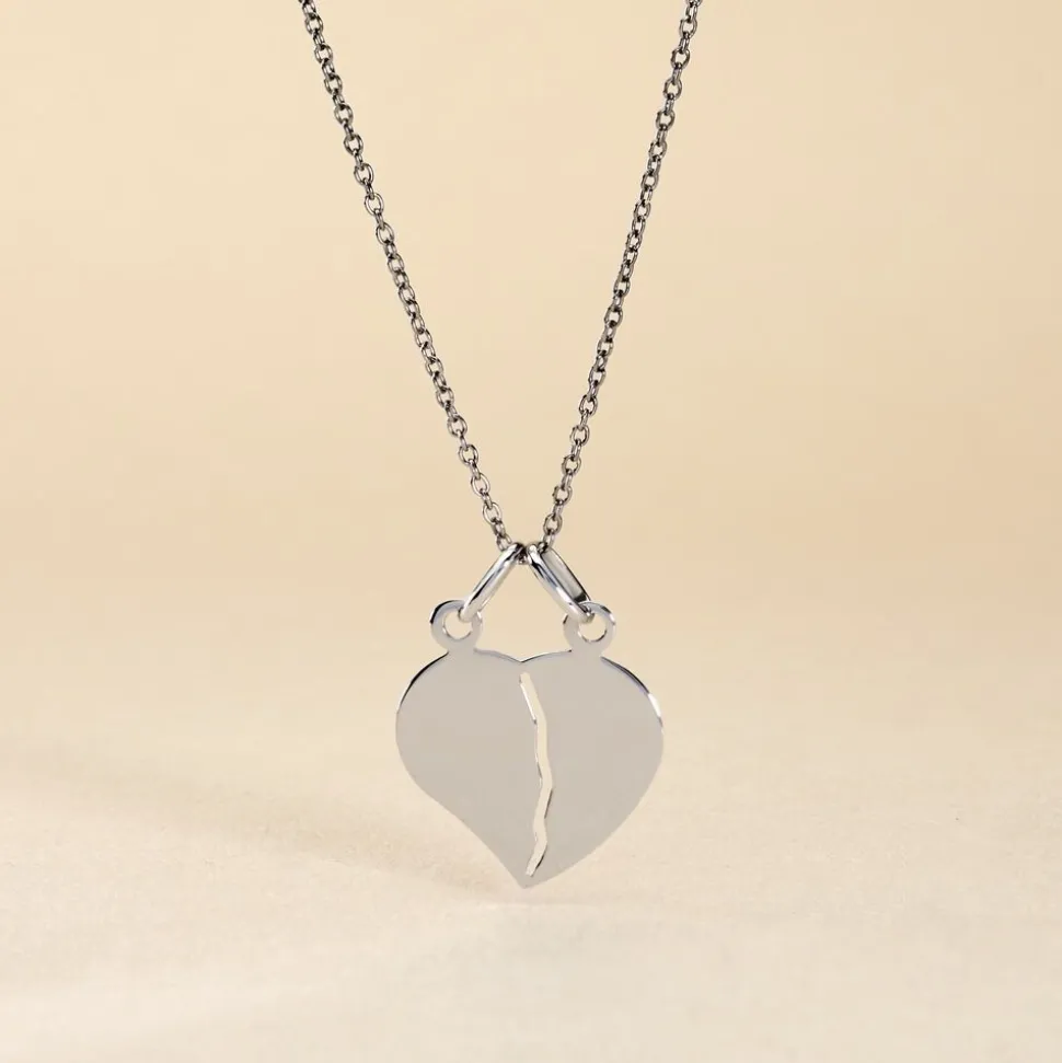 Pendentif Eudocie Or Blanc